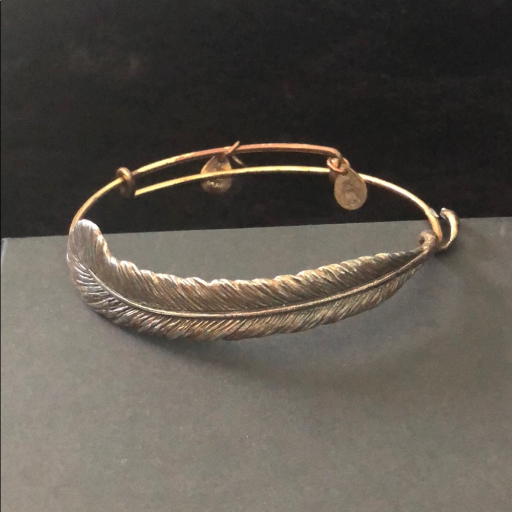 Alex And Ani - Feather Wrap Bangle
